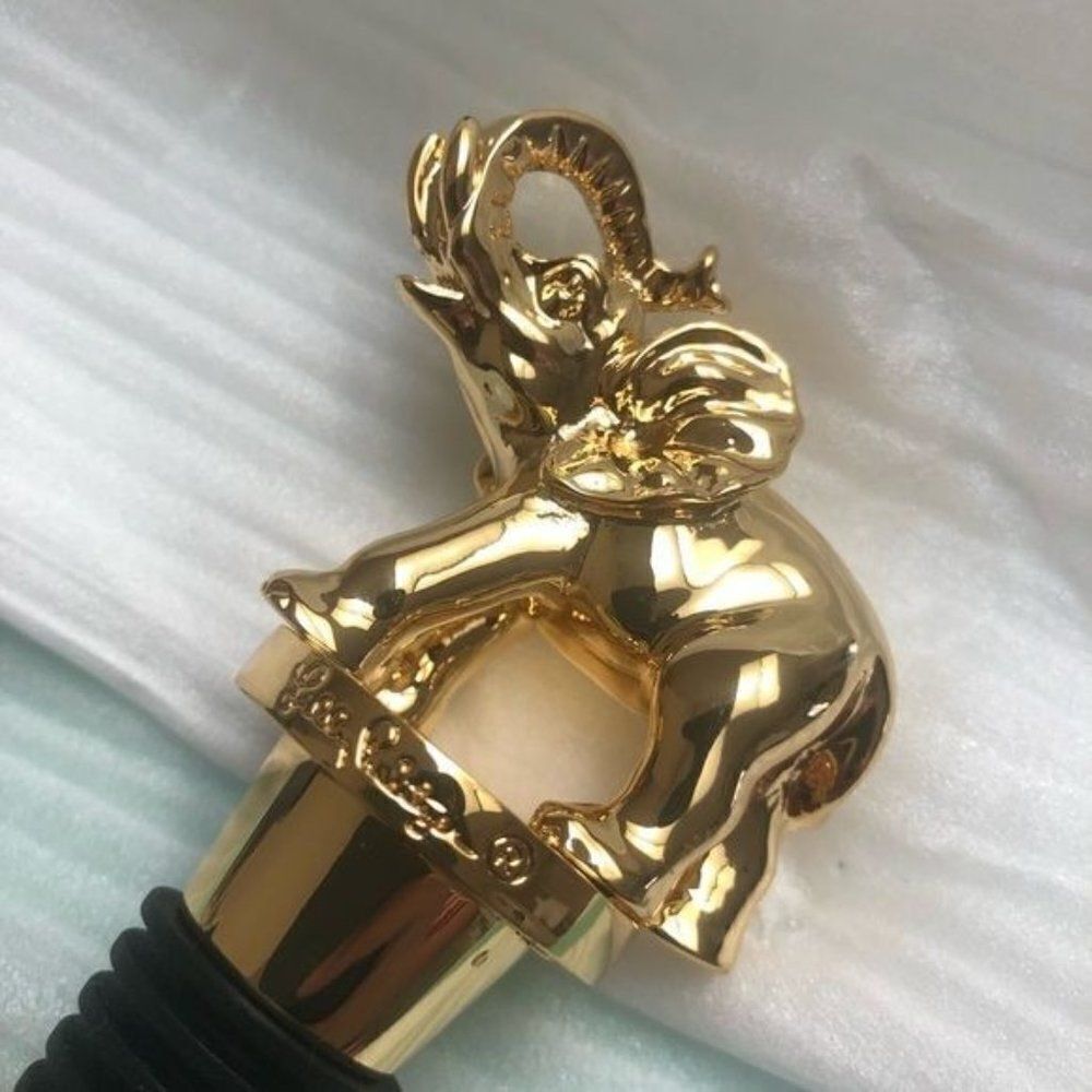 NEW Lilly Pulitzer Elephant Critter Bottle Stopper - Picture 3 of 4